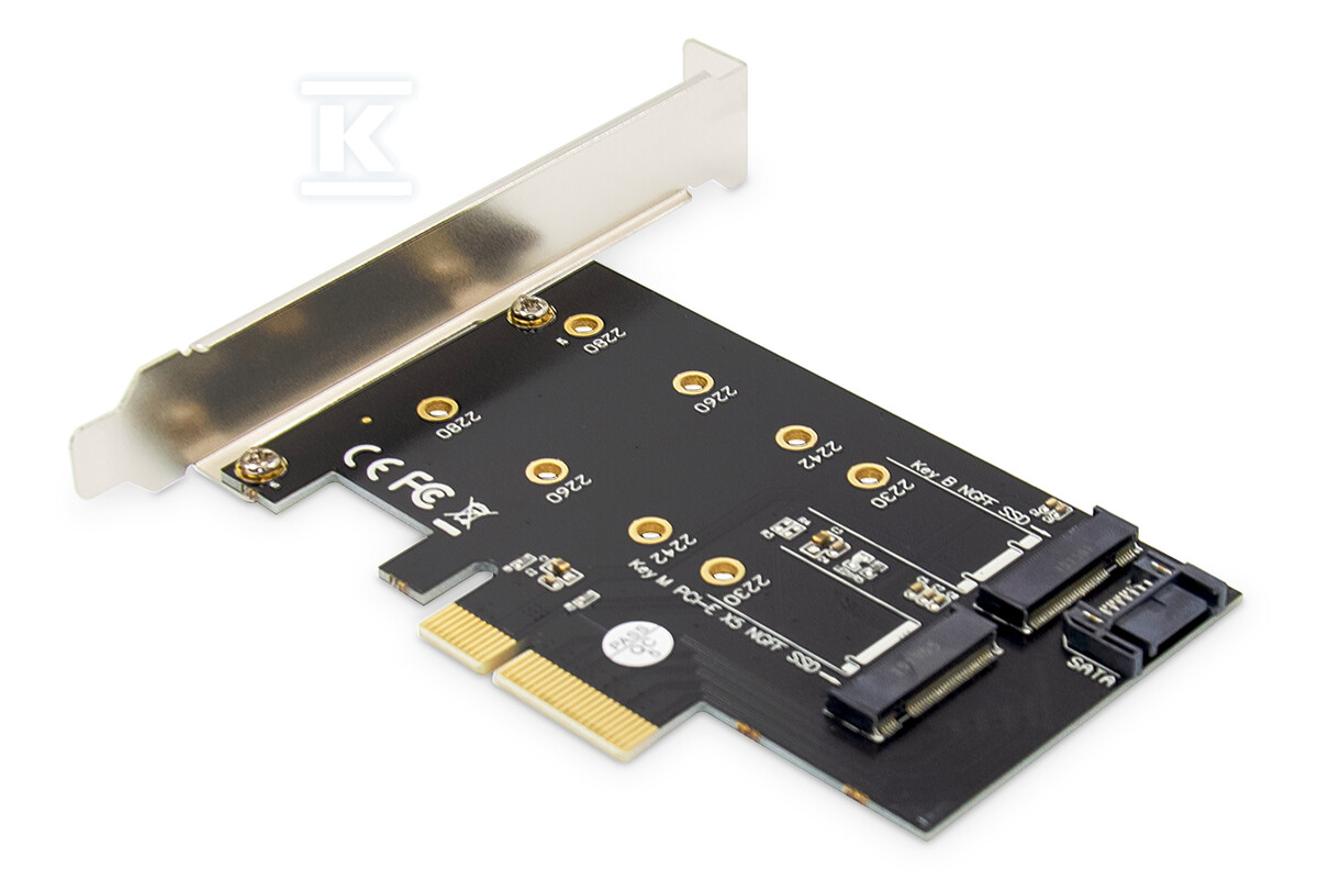 Kontroler M.2 NGFF/NVMe SSD PCIe 3.080, - DS-33170