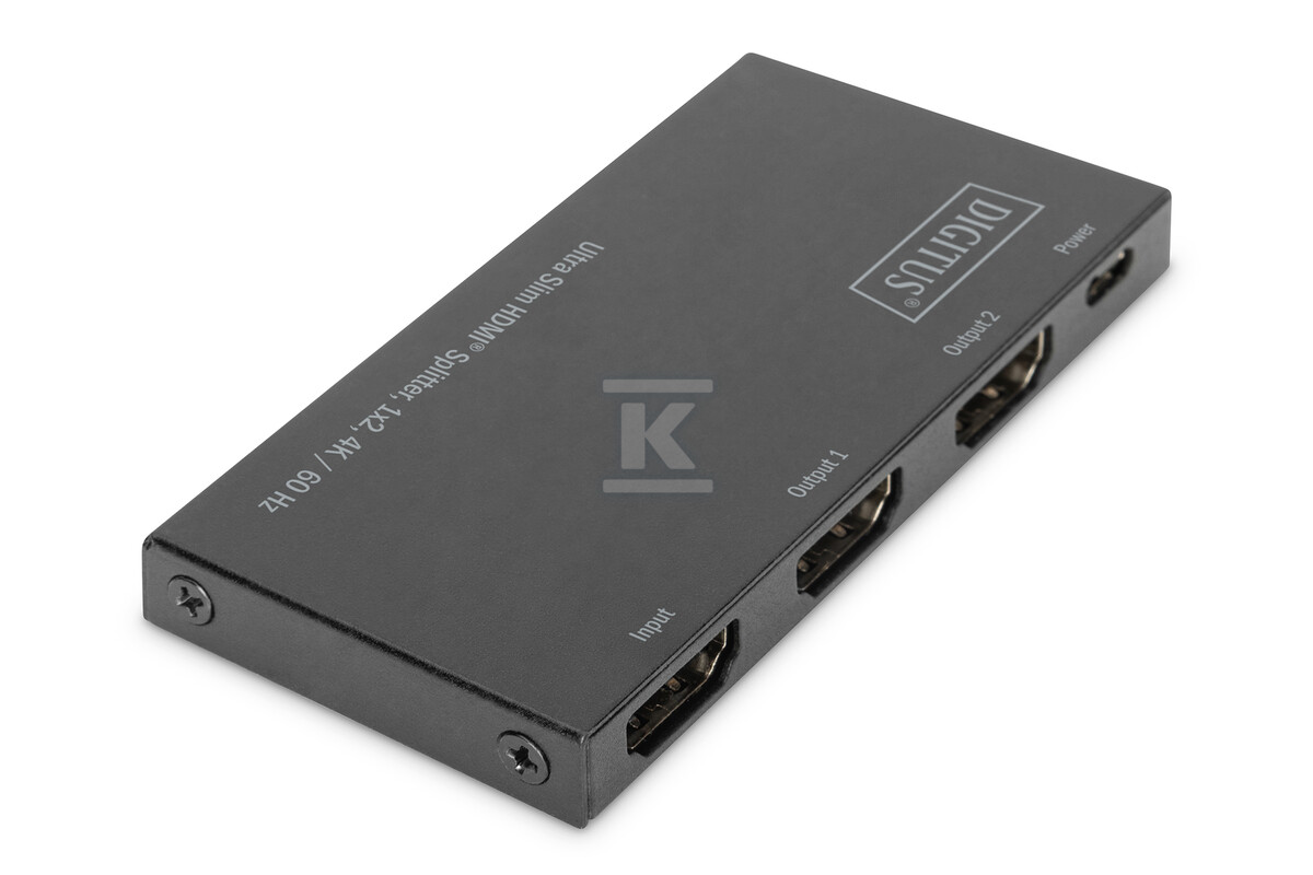 Splitter HDMI 2-portowy UHD4K 60Hz HDR - DS-45322