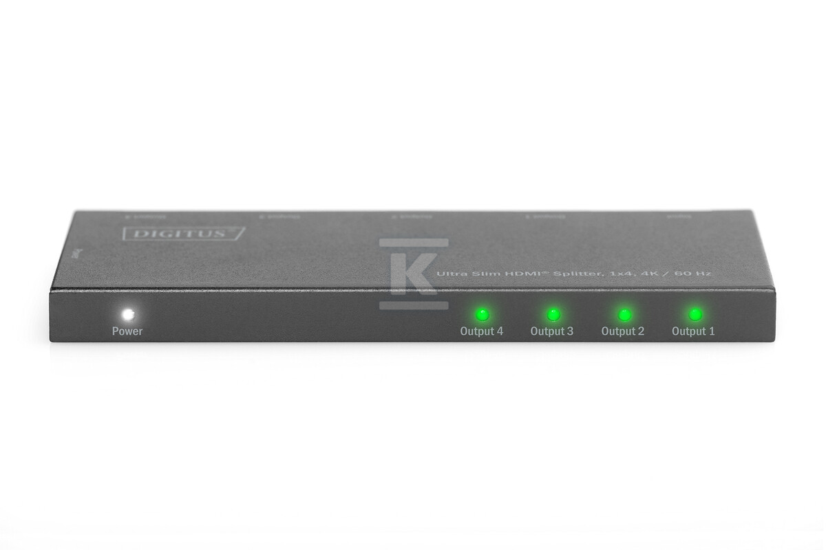 Splitter HDMI 4-portowy UHD4K 60Hz HDR - DS-45323