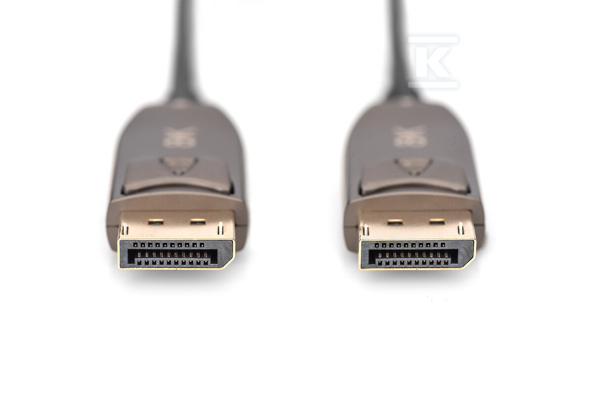 Kabel DP/DP M/M czarny 15m DisplayPort - AK-340107-150-S