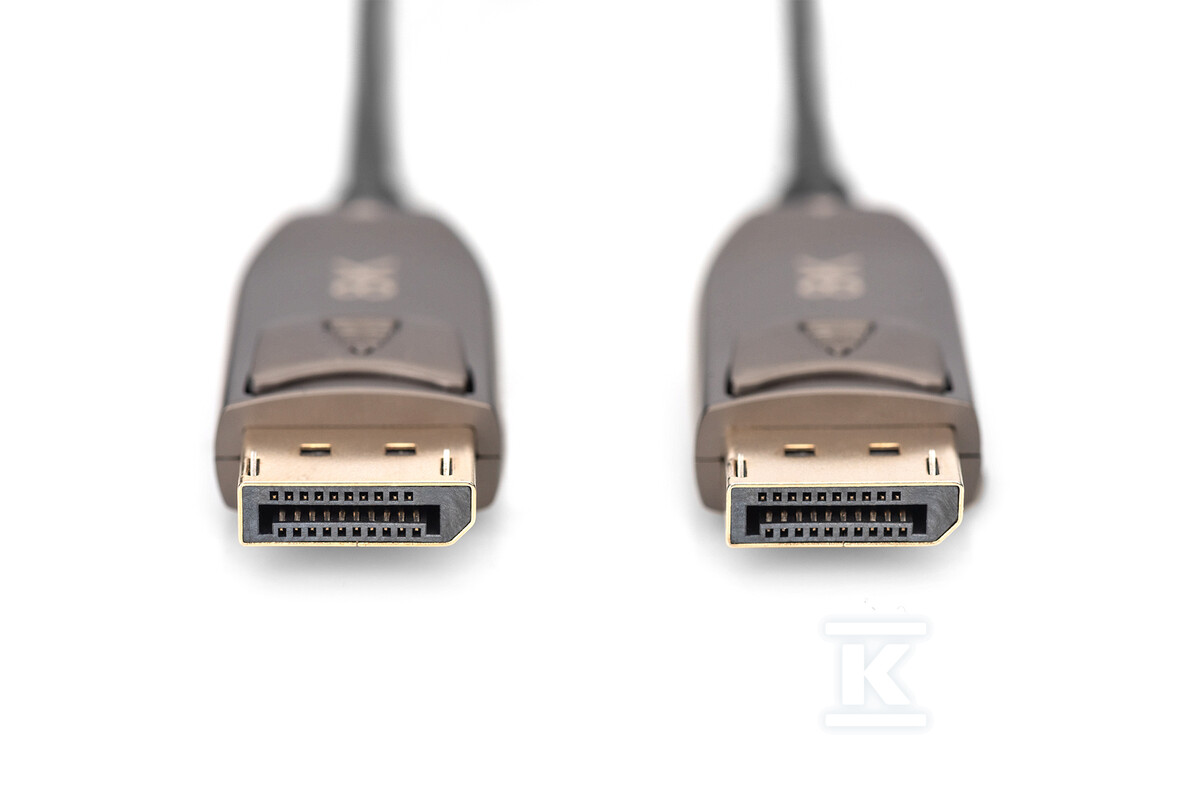 Kabel DP/DP M/M czarny 20m DisplayPort - AK-340107-200-S