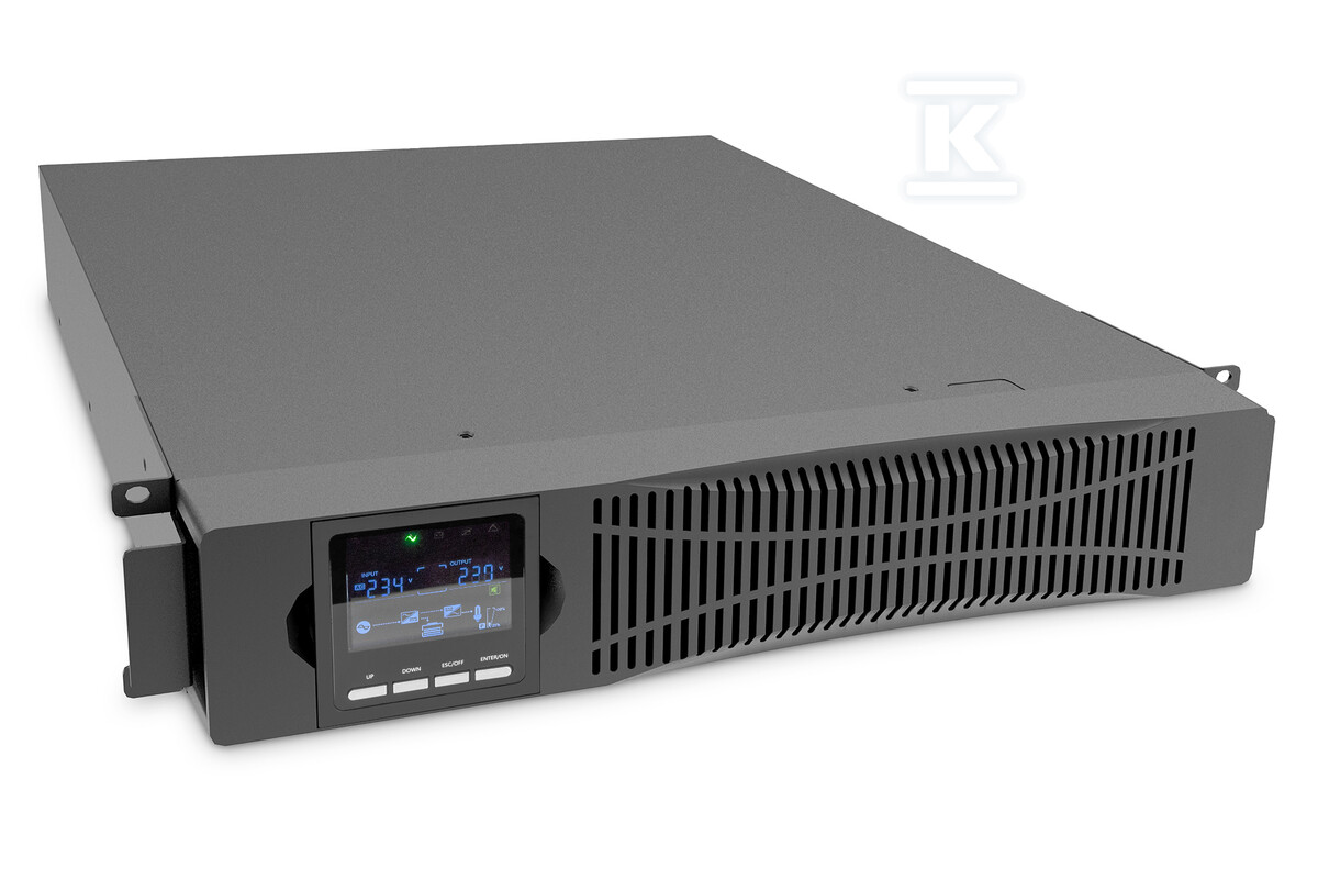 Zasilacz awaryjny UPS Online Rack 19" - DN-170094