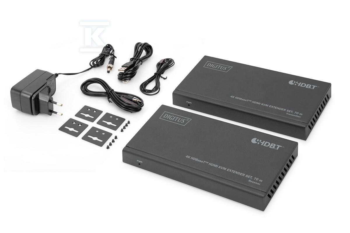 Przedłużacz/Extender KVM HDMI+USB - DS-55512