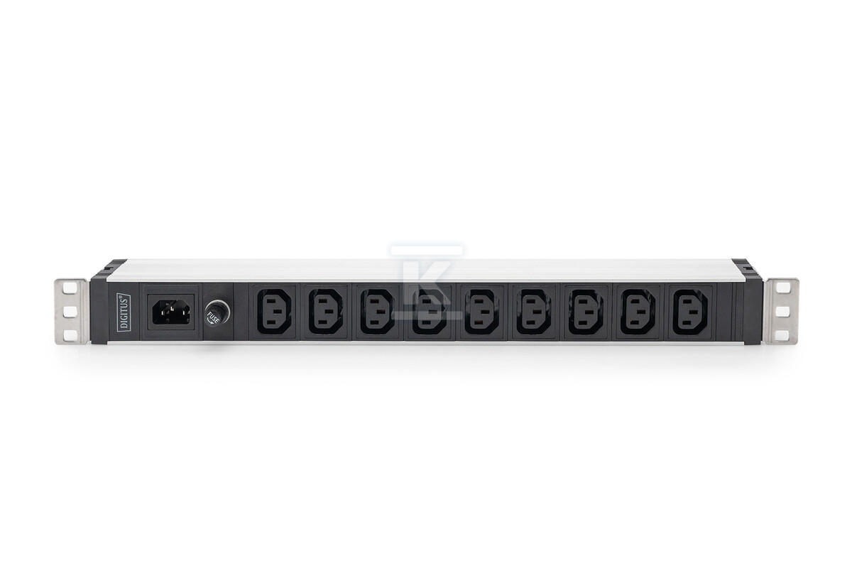 Listwa zasilająca PDU 19" Rack, 9x - DN-95429
