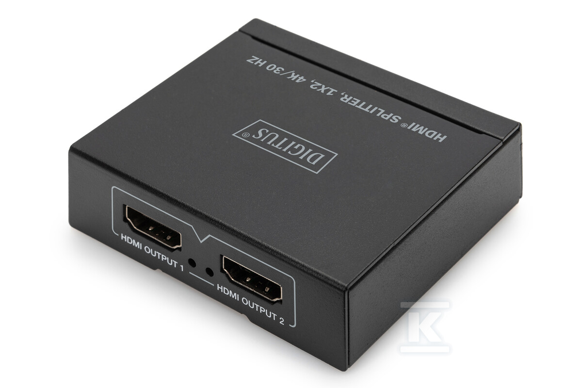 Splitter HDMI 2-portowy 4K/30Hz EDID - DS-45340
