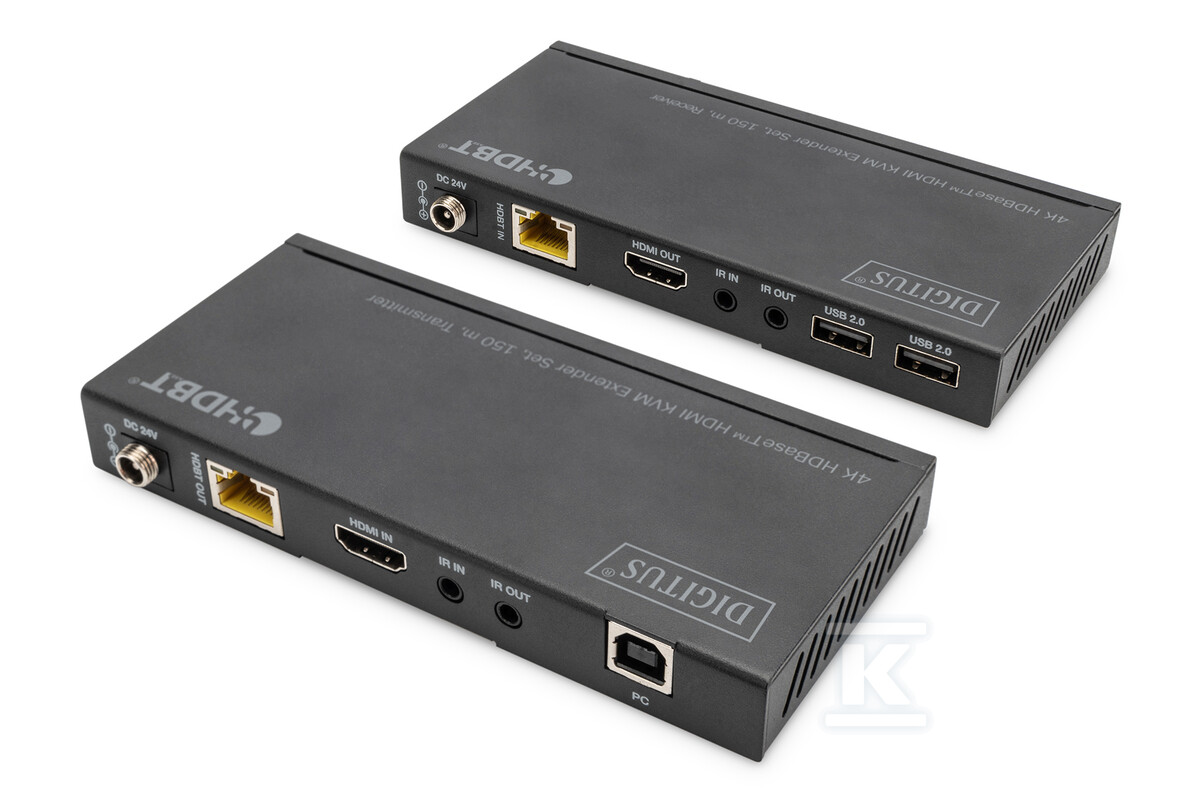 HDBaseT KVM Extender Set, 150 m4K/60Hz, - DS-55526