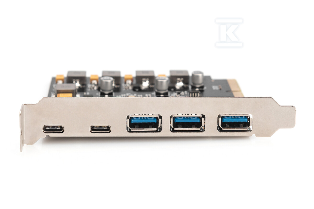 Kontroler USB 3.1 PCIe - 2x USB C / 3x - DS-30222