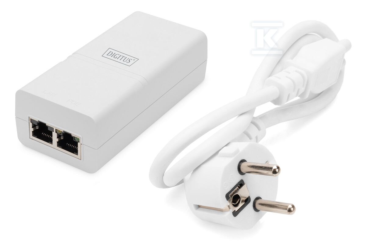 Zasilacz/Adapter PoE+ 802.3at max. 52V - DN-95132