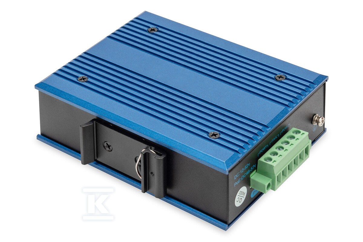 Przemysłowy switch 4x 1000Base-TX PoE - DN-651135
