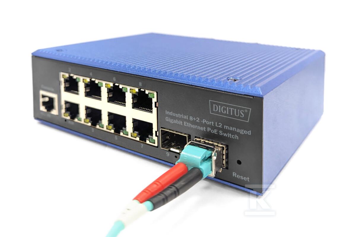 Industrial 8+2-Port Gigabit L2 managed - DN-651157