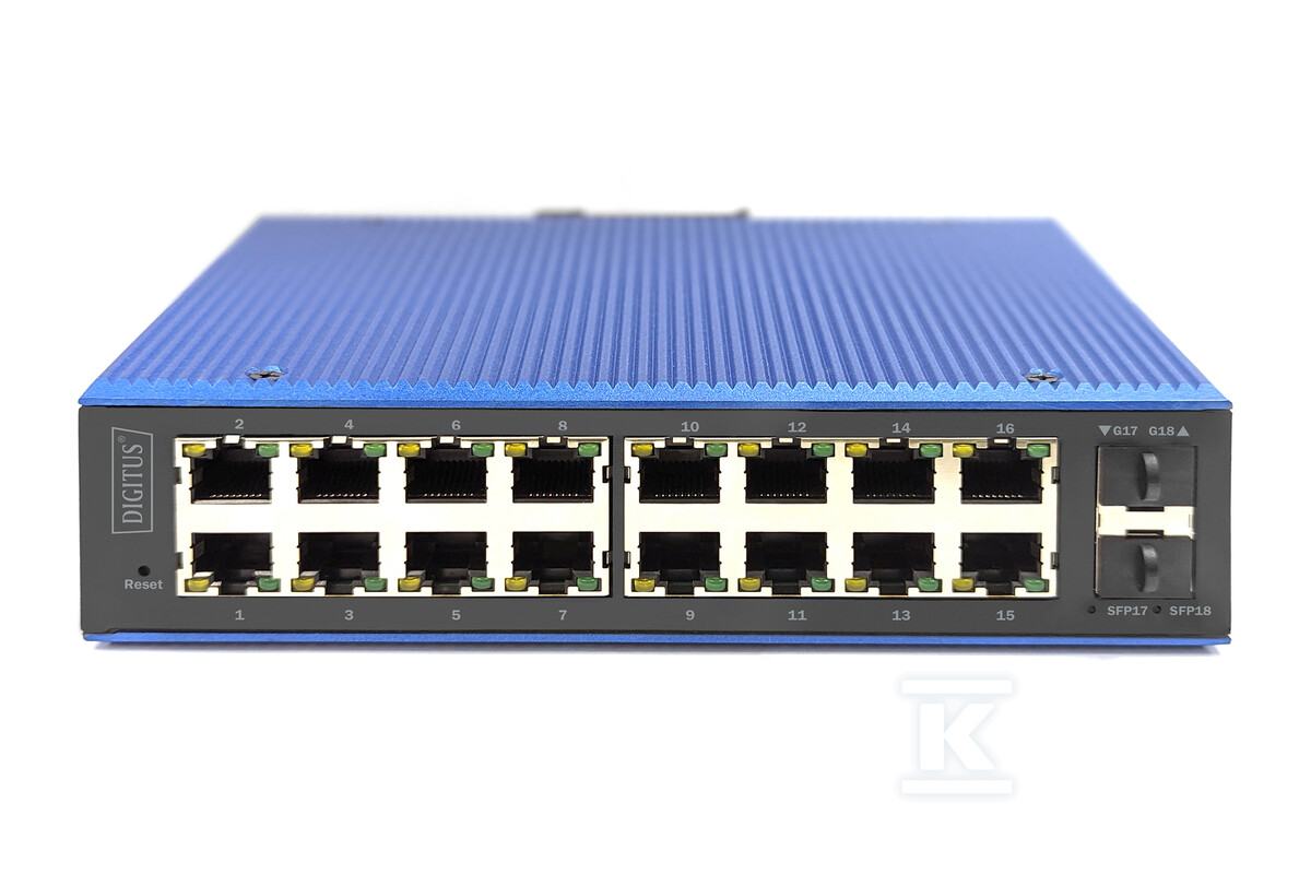 Industrial 16+2-Port L2 managed Gigabit - DN-651158