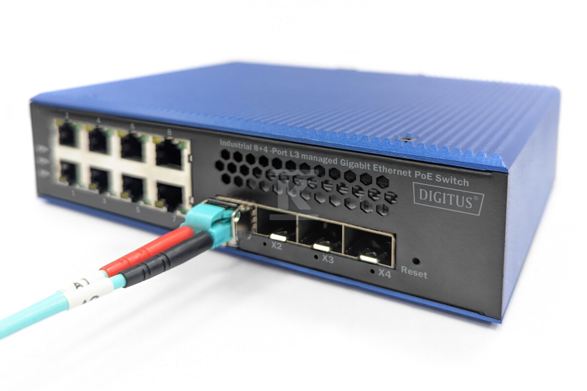 Industrial 8+4 10G SFP Port L2+ Gigabit - DN-651161