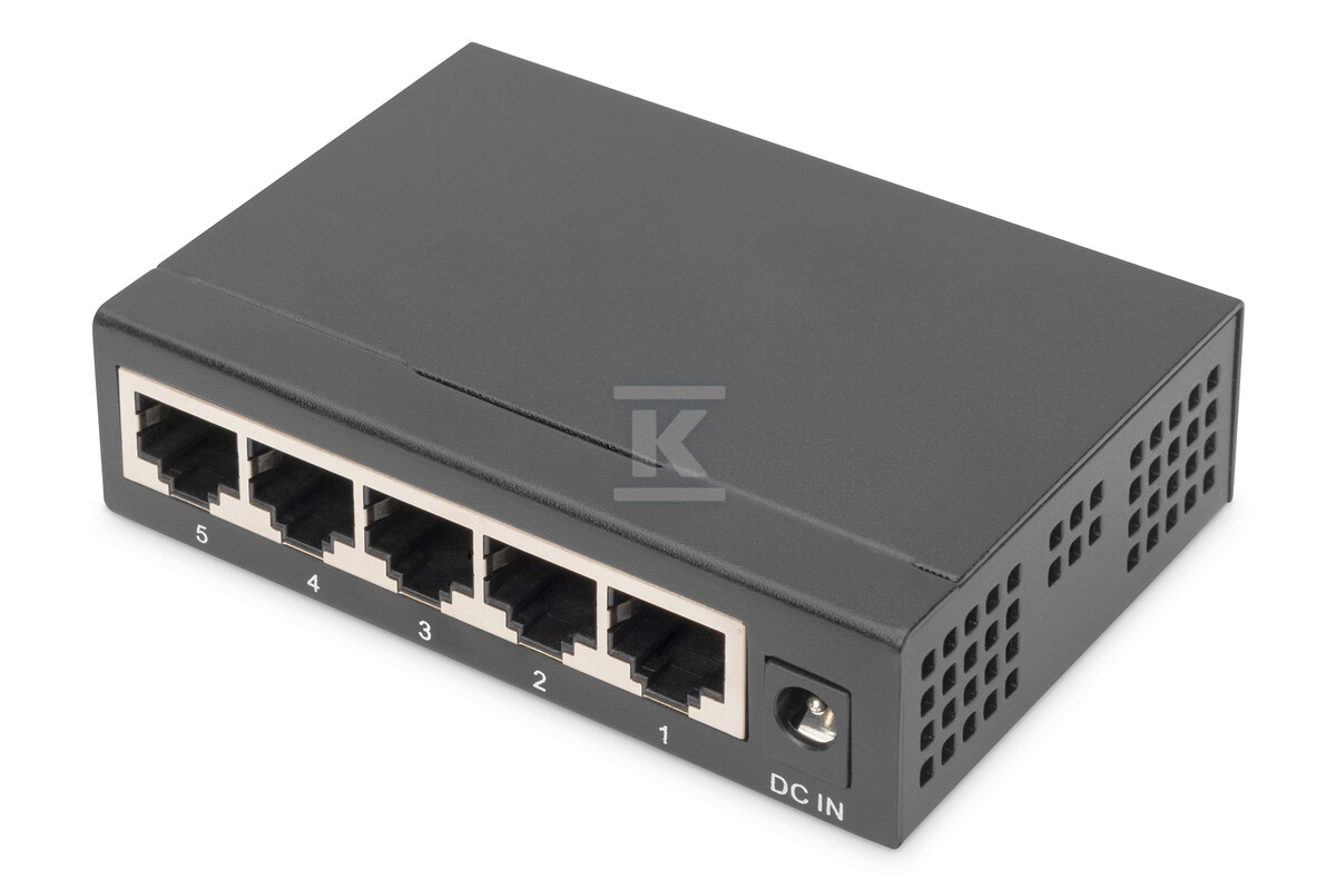 Switch niezarządzalny 5-portowy Gigabit - DN-80202-1