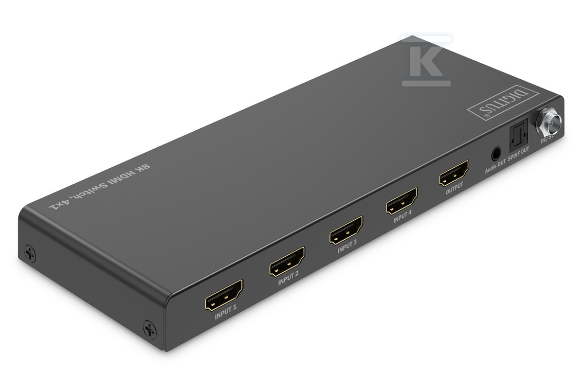 Przełącznik / Switch HDMI 4x1, 8K/60Hz - DS-55335