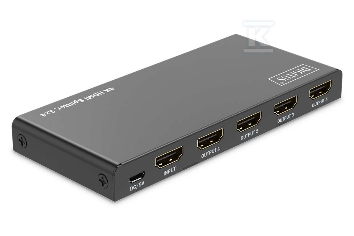 Rozdzielacz / Splitter HDMI 1x4, - DS-55337