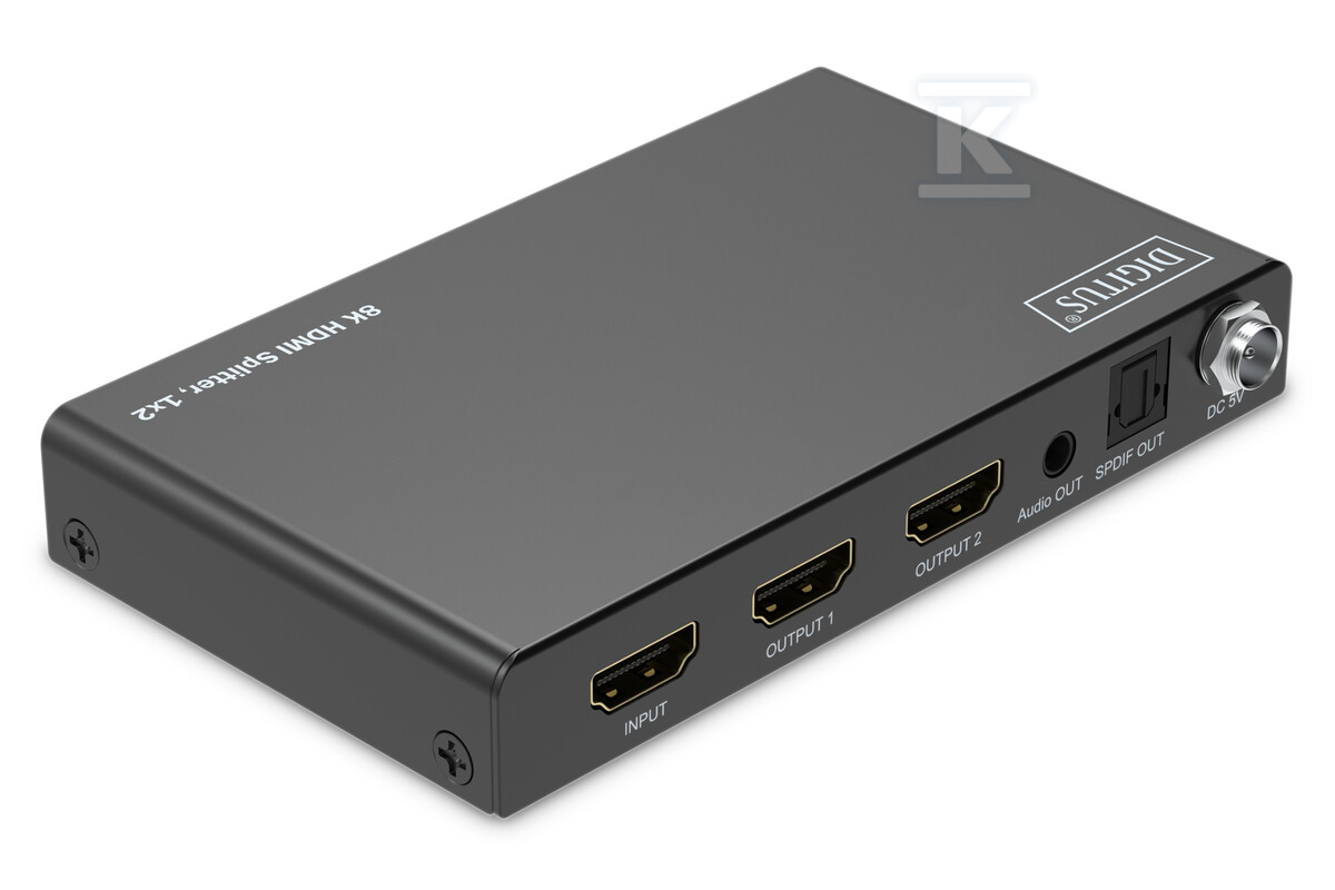 Rozdzielacz / Splitter HDMI 1x2, - DS-55339