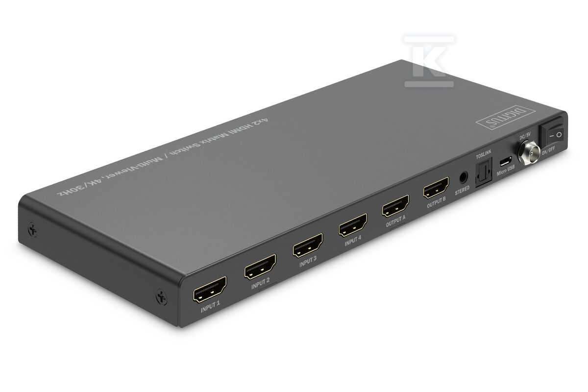 Przełącznik/Matrix HDMI 4/2-porty - DS-55345