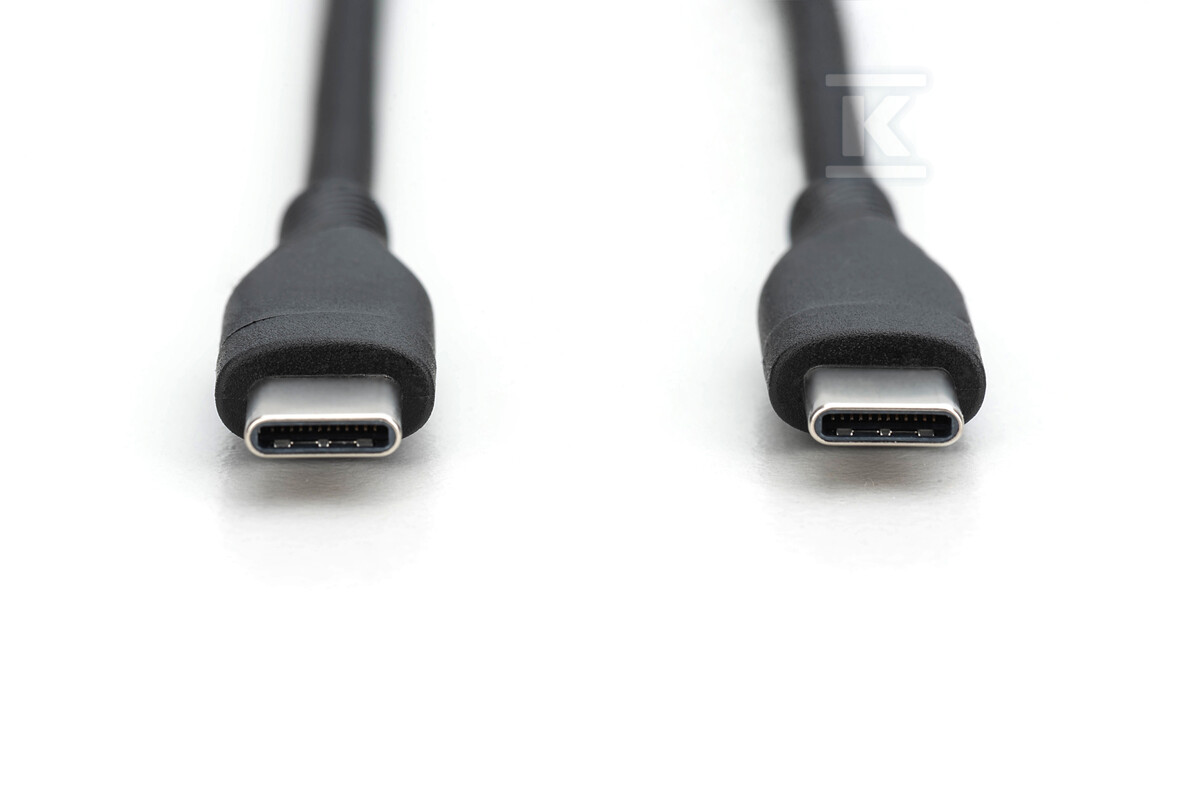 Kabel zasilający silikonowy USB-C - - AK-300341-005-S
