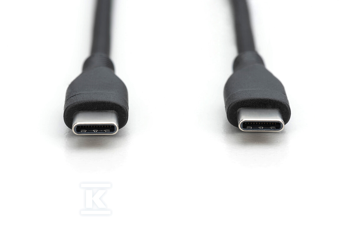 Kabel zasilający silikonowy USB-C - - AK-300341-010-S