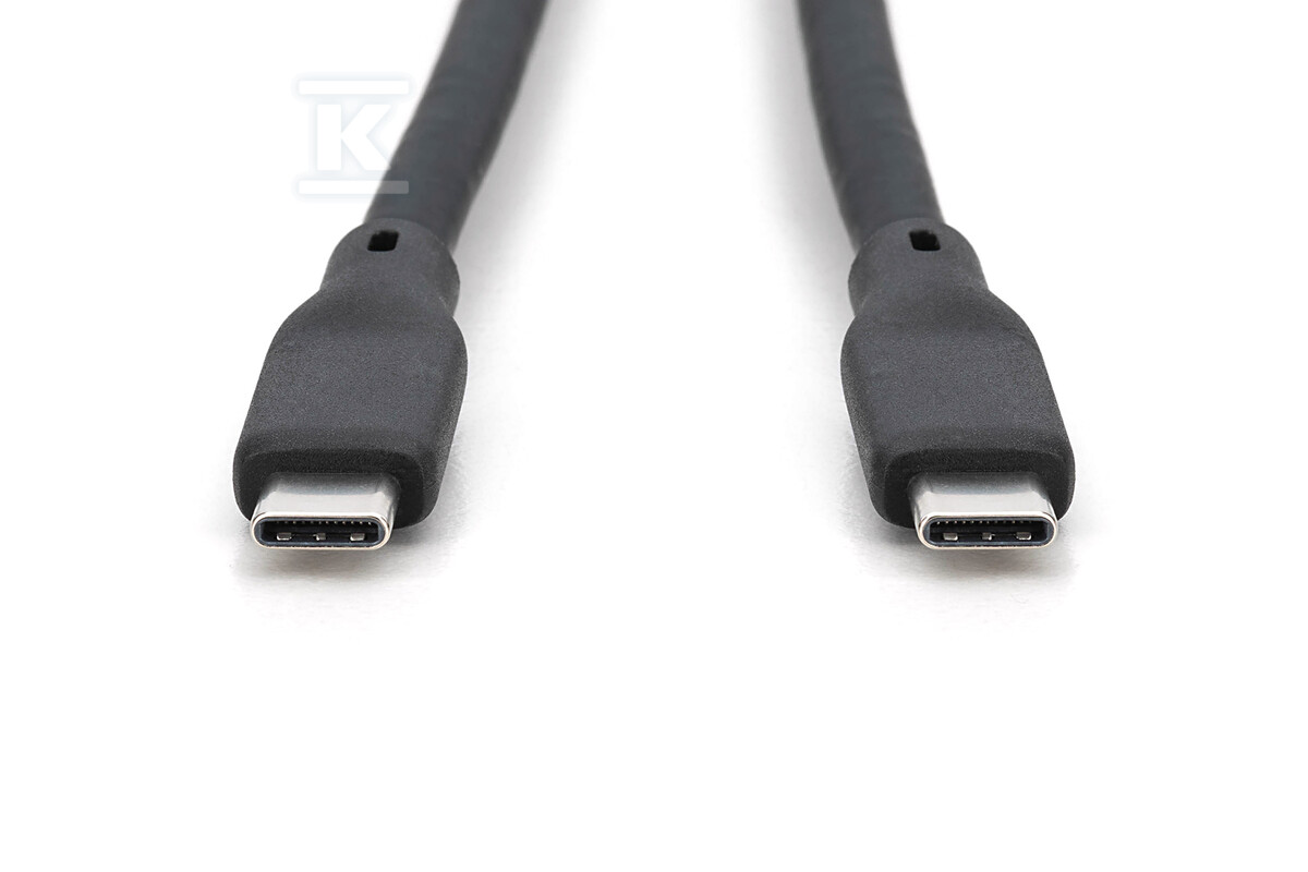 Kabel połączeniowy silikonowy USB-C - - AK-300344-005-S