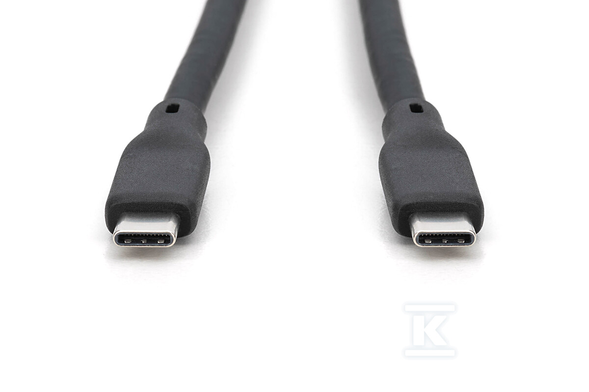 Kabel połączeniowy silikonowy USB-C - - AK-300344-010-S