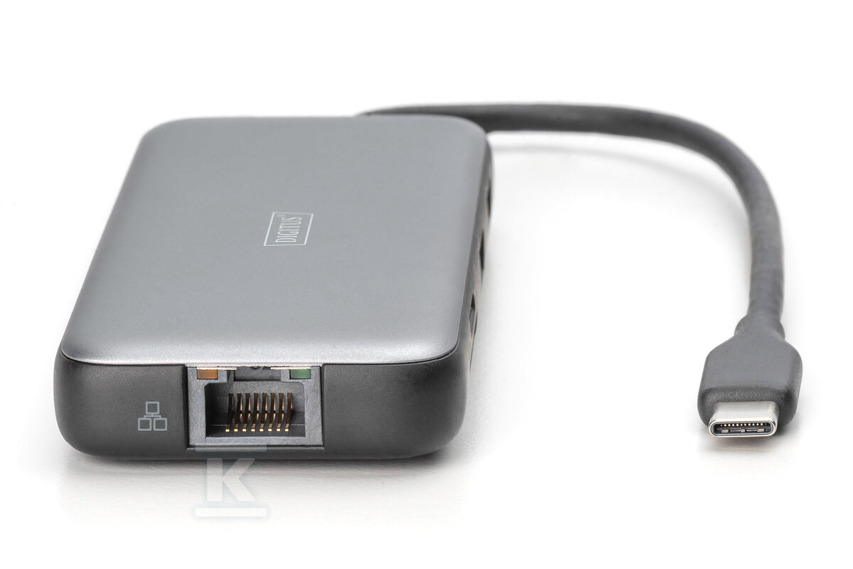 Stacja dokująca USB-C 8 portowa, max. - DA-70915