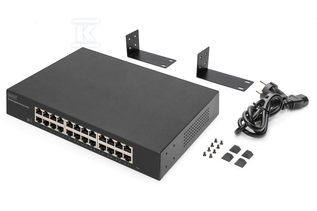 Switch niezarządzalny 19" Rack Gigabit - DN-80113-2