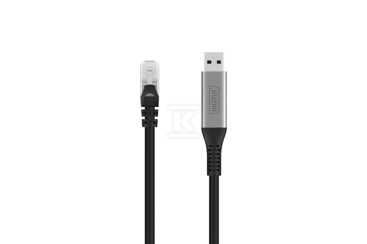 Kabel adapter USB-A – RJ45 Kat. 6A - AK-300600-030-S