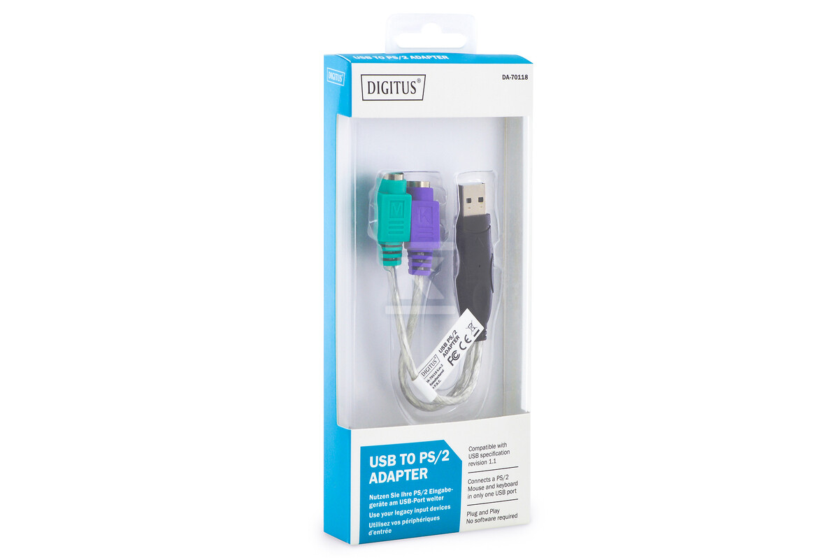 Konwerter/Adapter USB do PS/22x - DA-70118