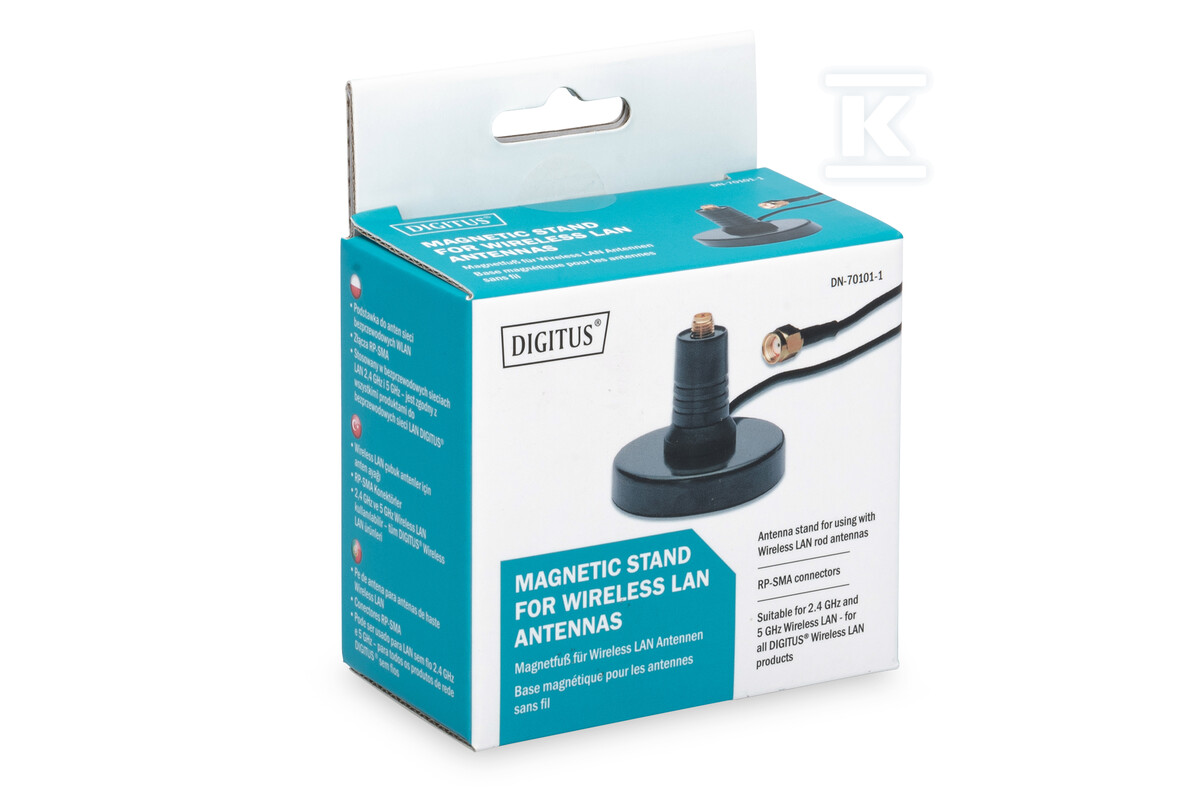 Kabel kocentr. z podstawką mag - DN-70101-1