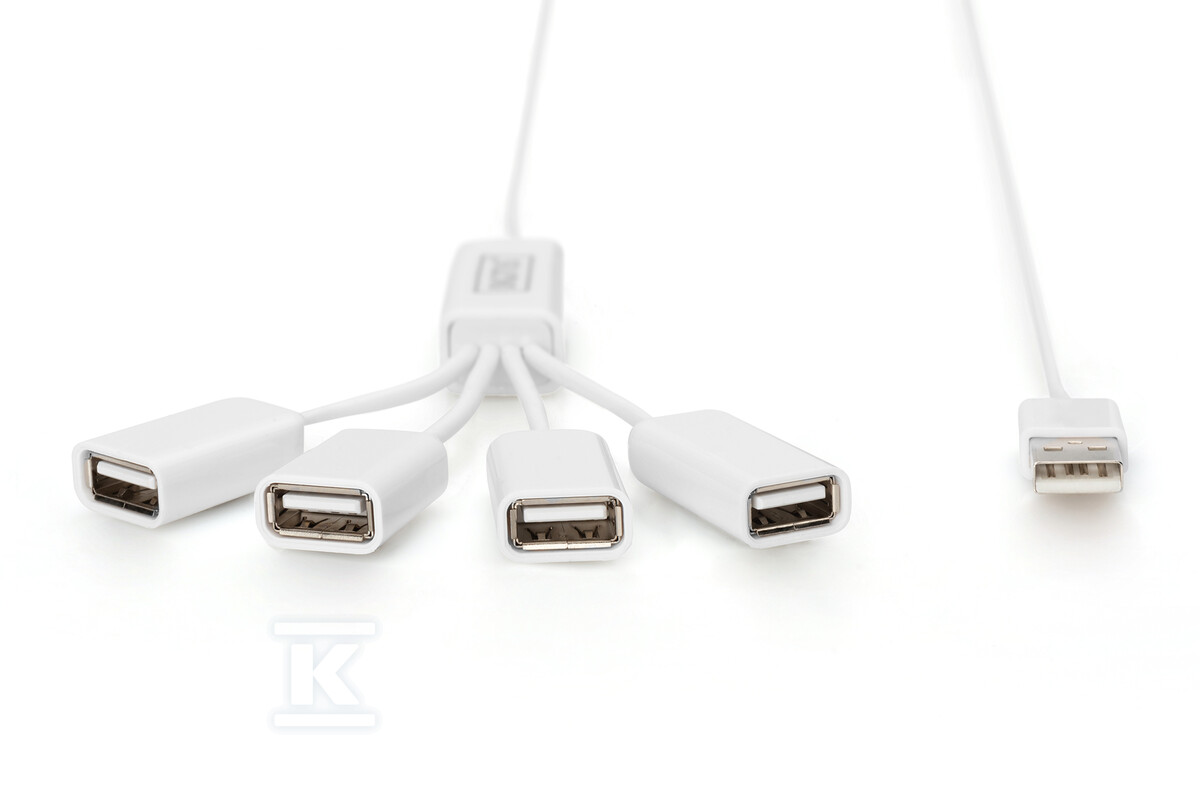 HUB 4-portowy "Spider" USB 2.0 - DA-70216