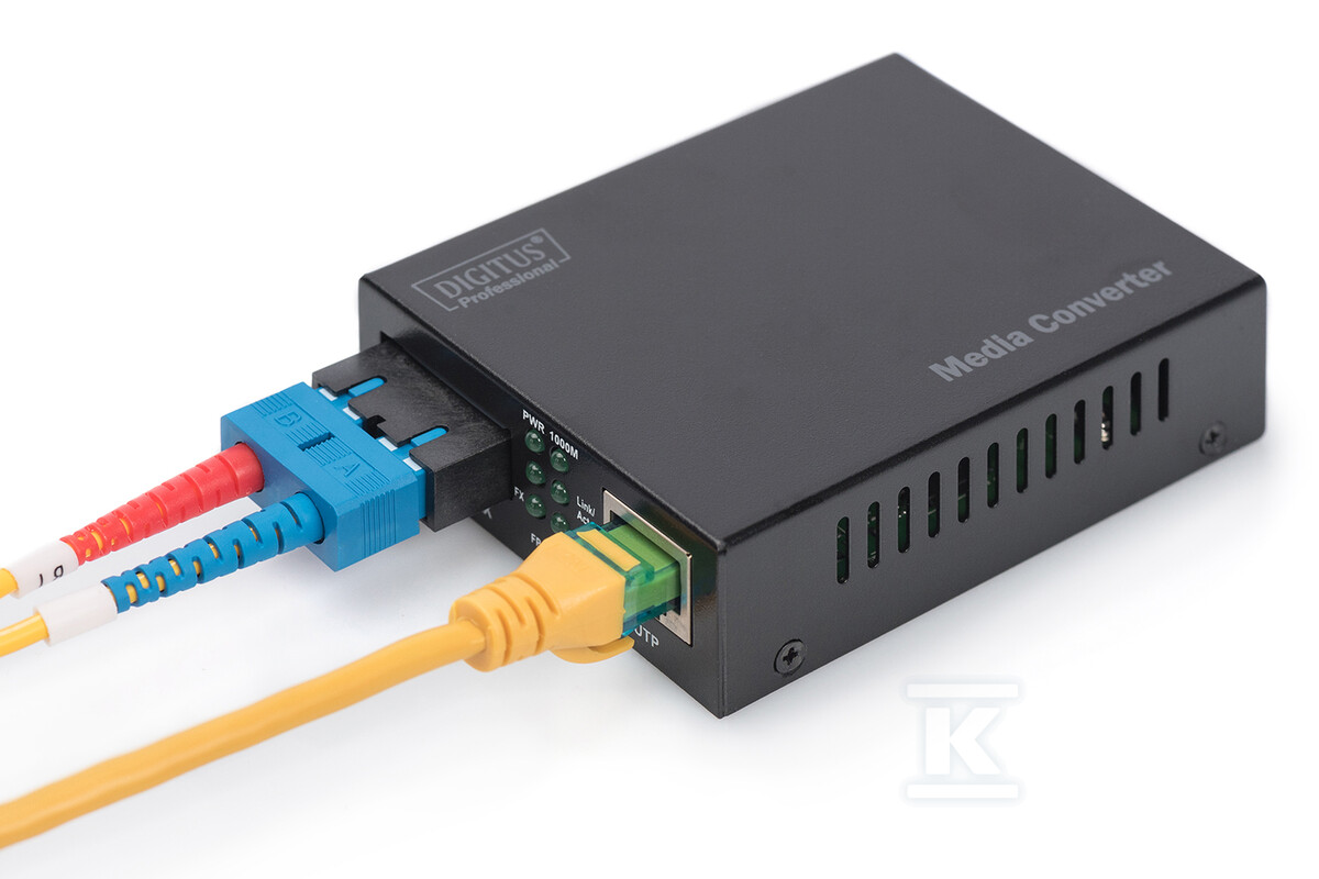 Media konwerter RJ45 10/100/1000Base-TX - DN-82120-1