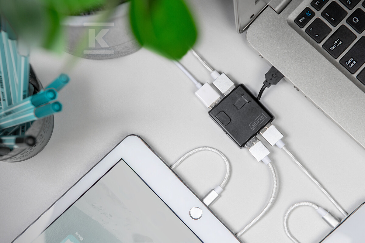 HUB 4-portowy mini USB 2.0 HighSpeed - DA-70217