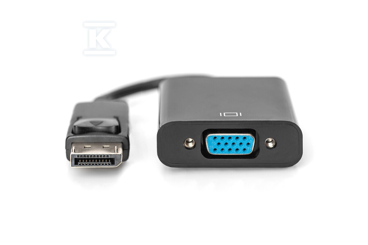 Kabel DP/DSUB15 M/Ż z zatrzaskiem - AK-340410-001-S