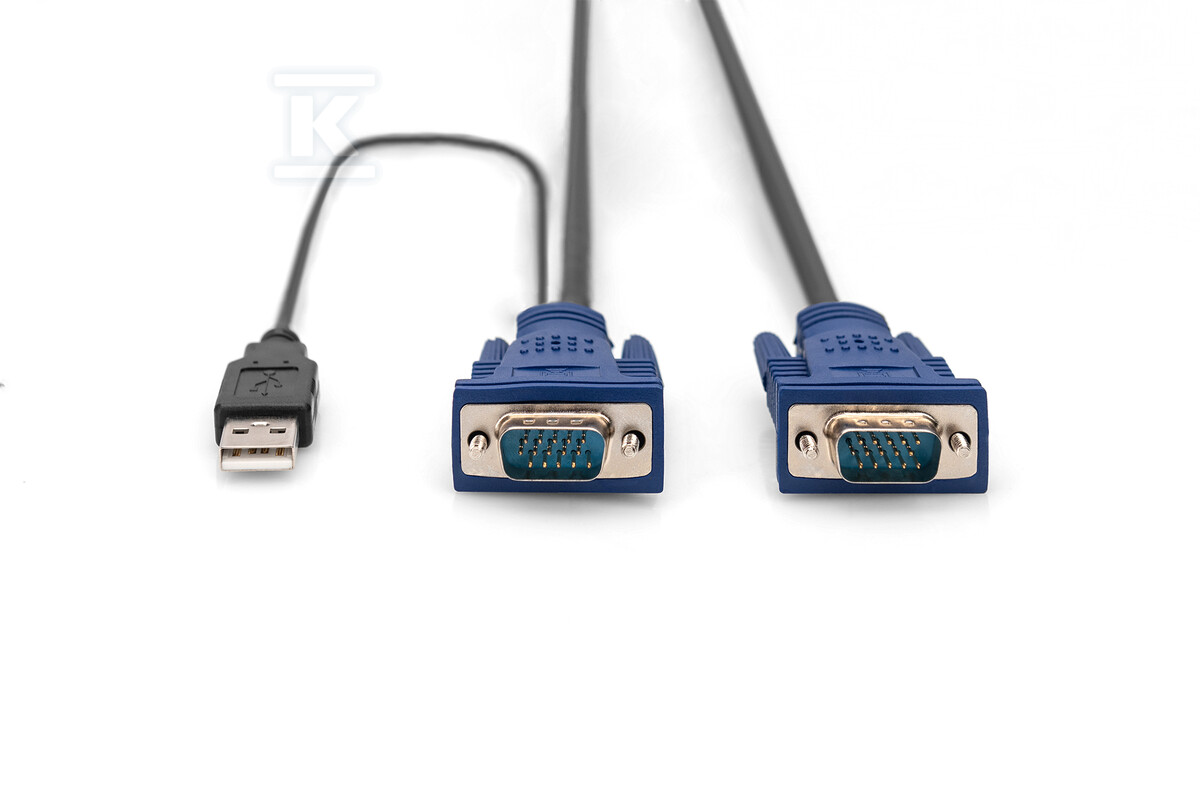 Kabel Octopus do KVM 2xVGA, 2xPS/2, - DS-19233