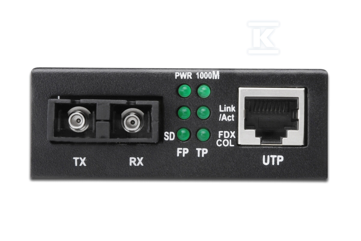 Media konwerter RJ45 10/100/1000Base-TX - DN-82121-1