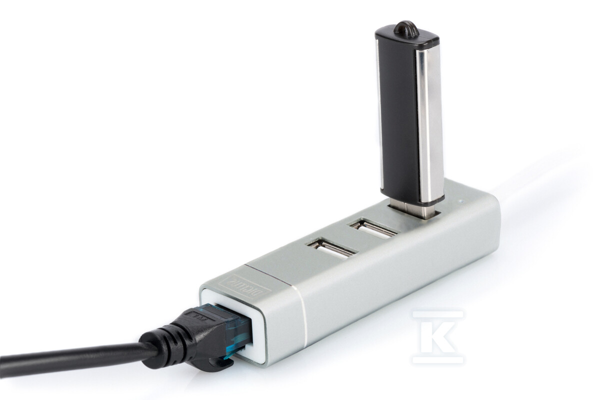HUB 3-portowy USB 2.0 HighSpeed z Typ C - DA-70253