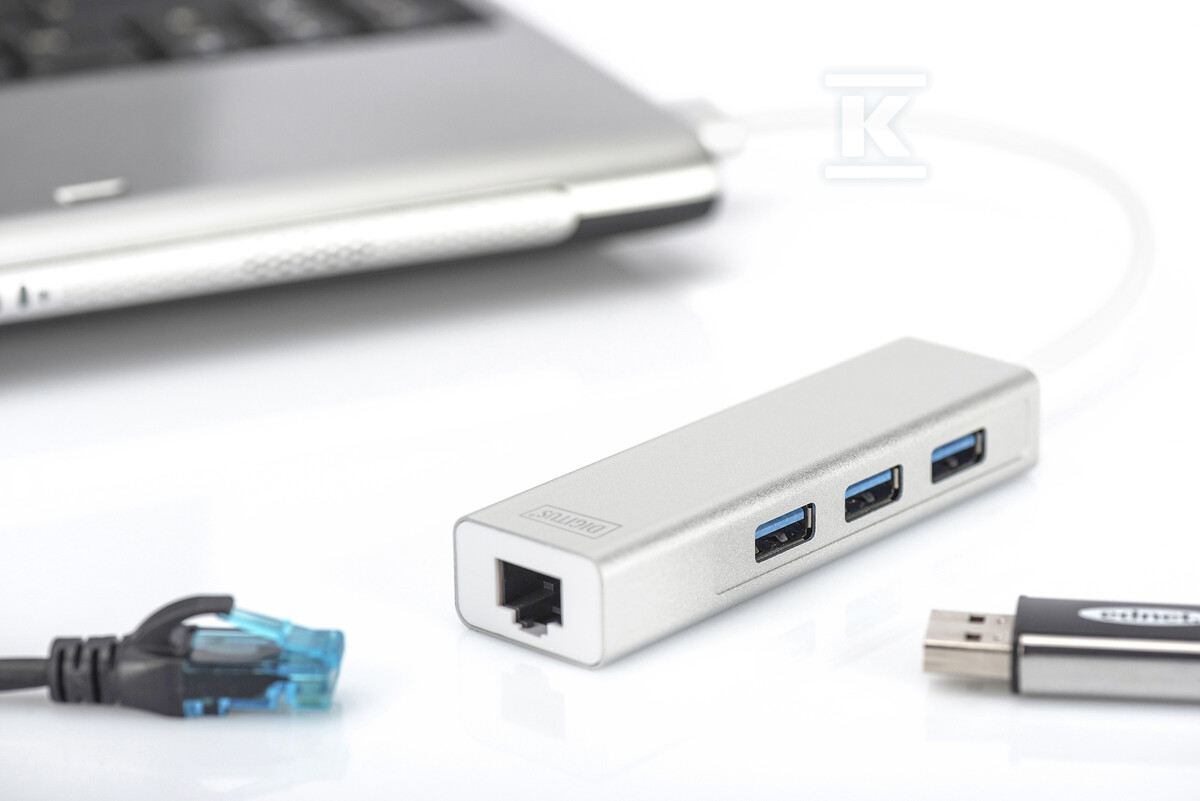 HUB 3-portowy USB 3.0 SuperSpeed z - DA-70250-1