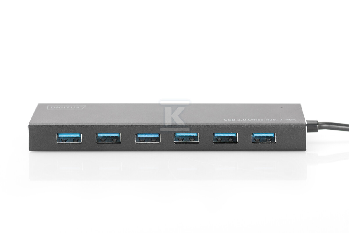 HUB 7-portowy USB 3.0 SuperSpeed, - DA-70241-1