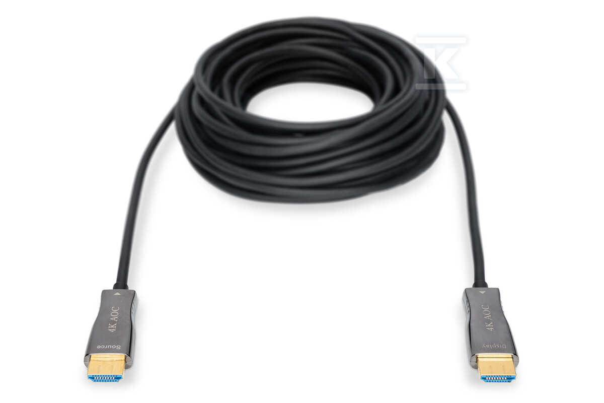 Kabel połączeniowy hybrydowy HDMI 2.0 - AK-330125-100-S