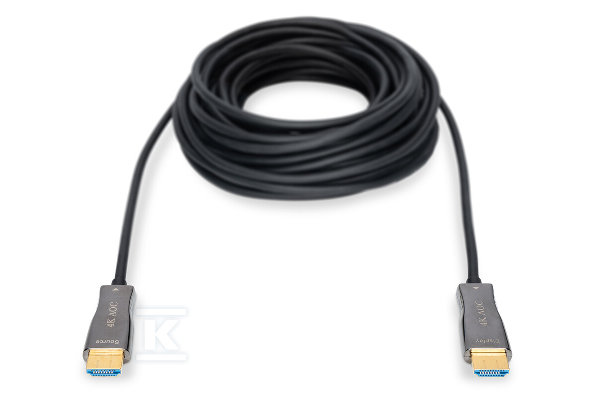 Kabel połączeniowy hybrydowy HDMI 2.0 - AK-330125-150-S