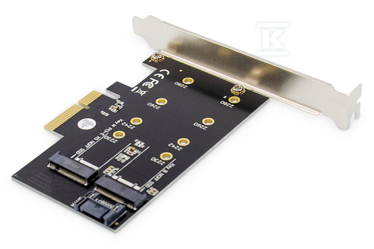 Kontroler M.2 NGFF/NVMe SSD PCIe 3.080, - DS-33170