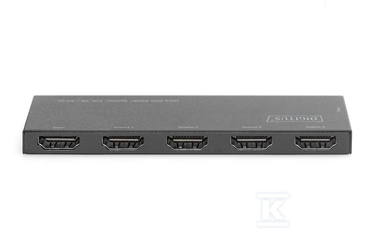 Splitter HDMI 4-portowy UHD4K 60Hz HDR - DS-45323