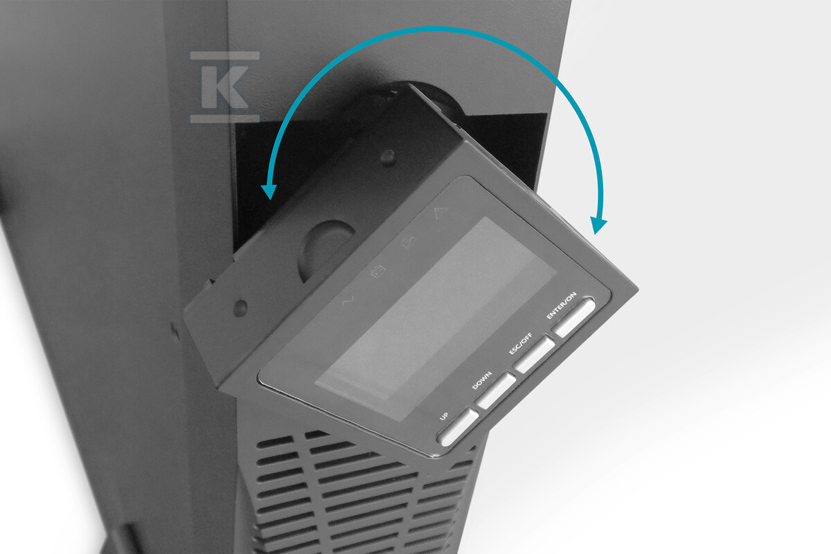 Zasilacz awaryjny UPS Online Rack 19" - DN-170107