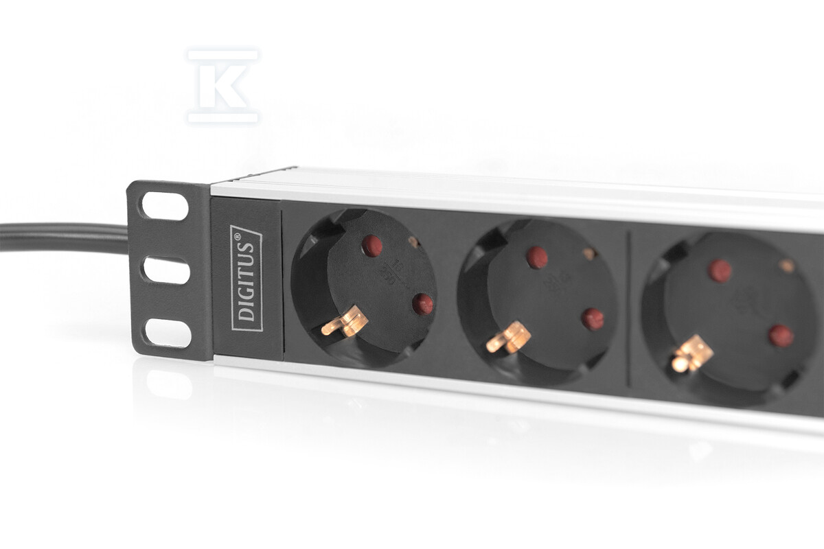 Listwa zasilająca PDU 10" Rack 4x - DN-95418