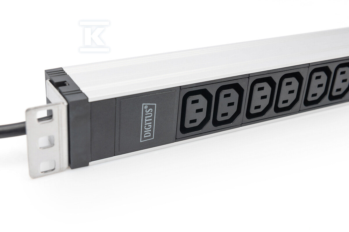 Listwa zasilająca PDU 19" Rack, 12x - DN-95426