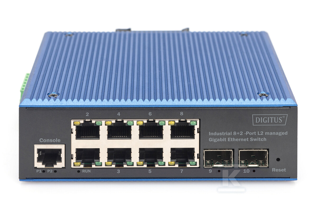 Industrial 8+2 Port L2 Managed Gigabit - DN-651156
