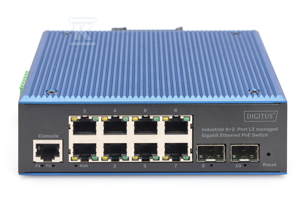 Industrial 8+2-Port Gigabit L2 managed - DN-651157