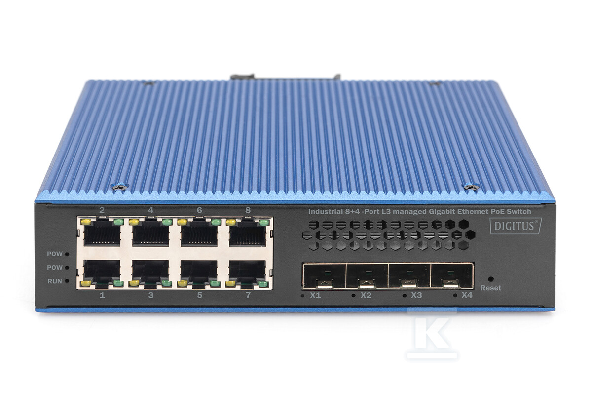 Industrial 8+4 10G SFP Port L2+ Gigabit - DN-651161