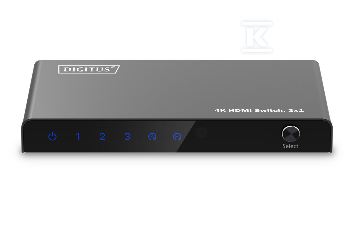 Przełącznik / Switch HDMI 3x1, 4K/60Hz - DS-55331